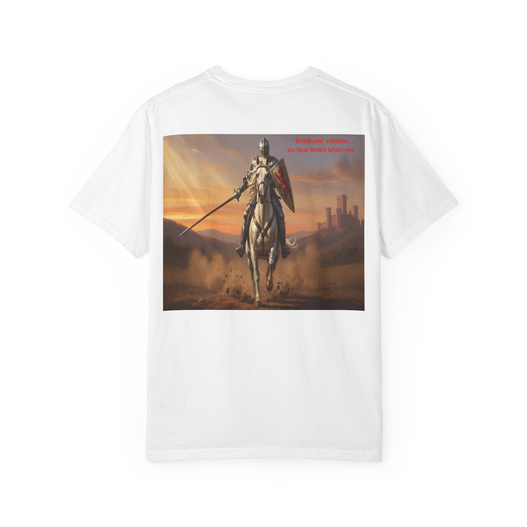 Invincible galloping knight chess T shirt