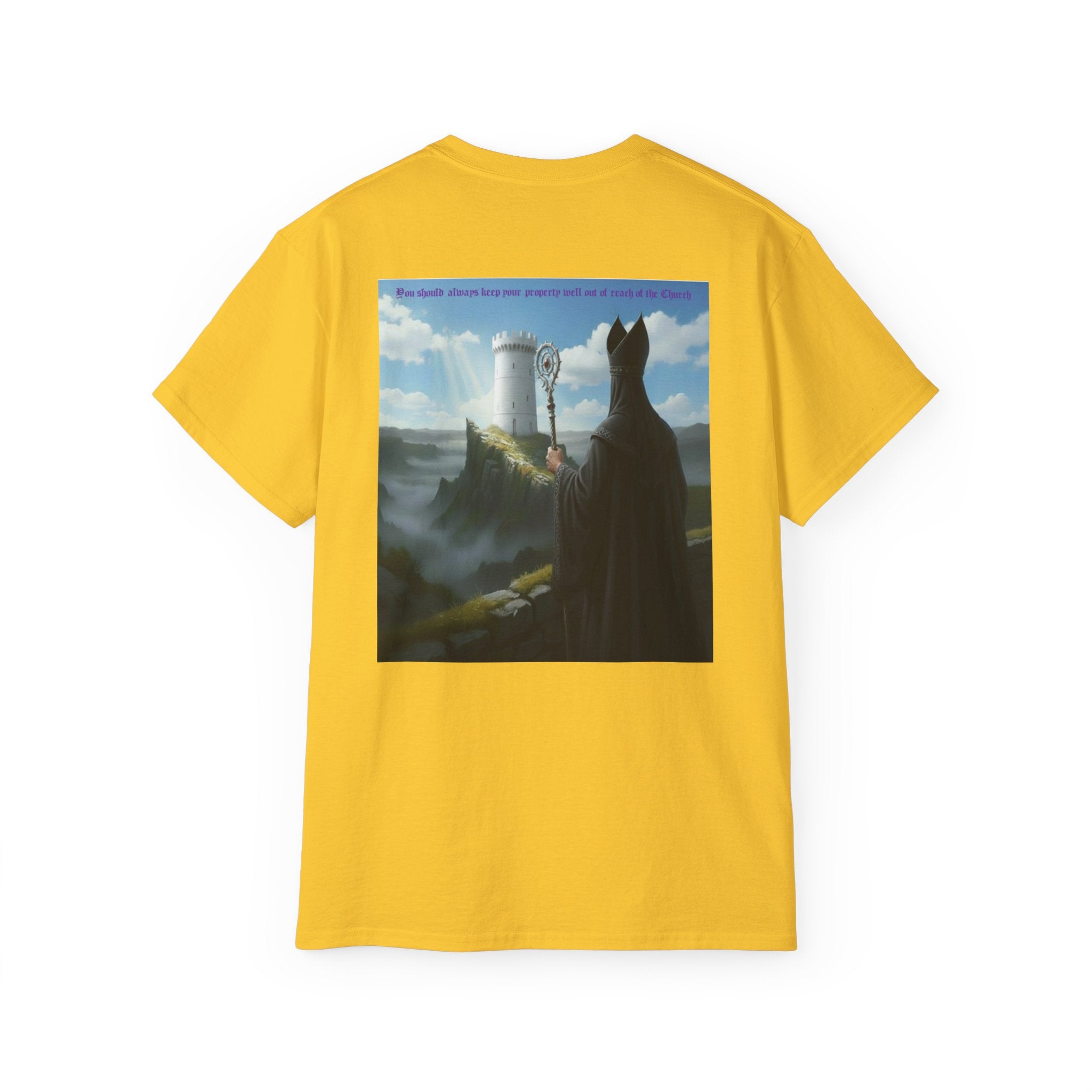Crafty black  bishop chess joke T shirt
