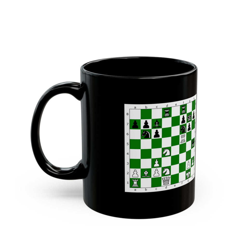 Chess Position Mug with Botvinnik Quote – Tactical Puzzle Coffee Mug (11oz/15oz)