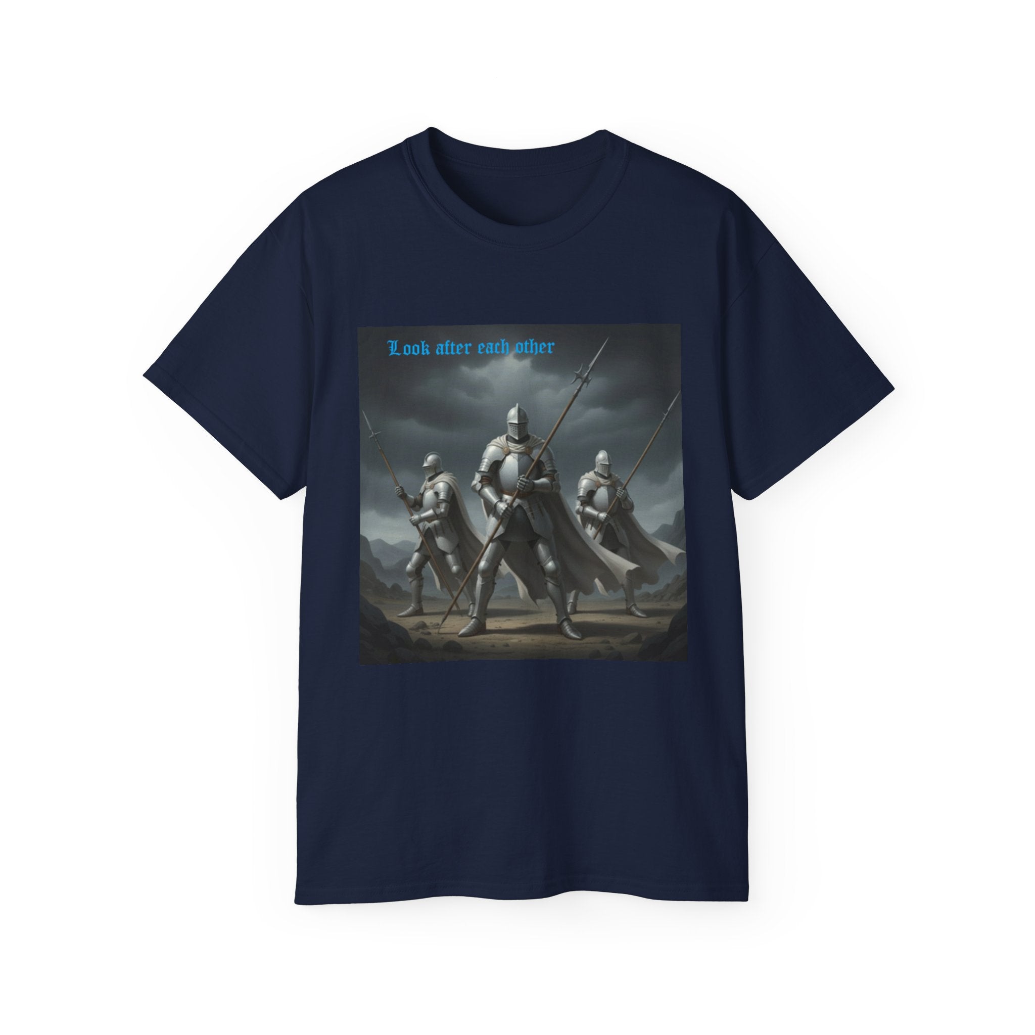 Pawn allegory 'Look after each other' chess T shirt