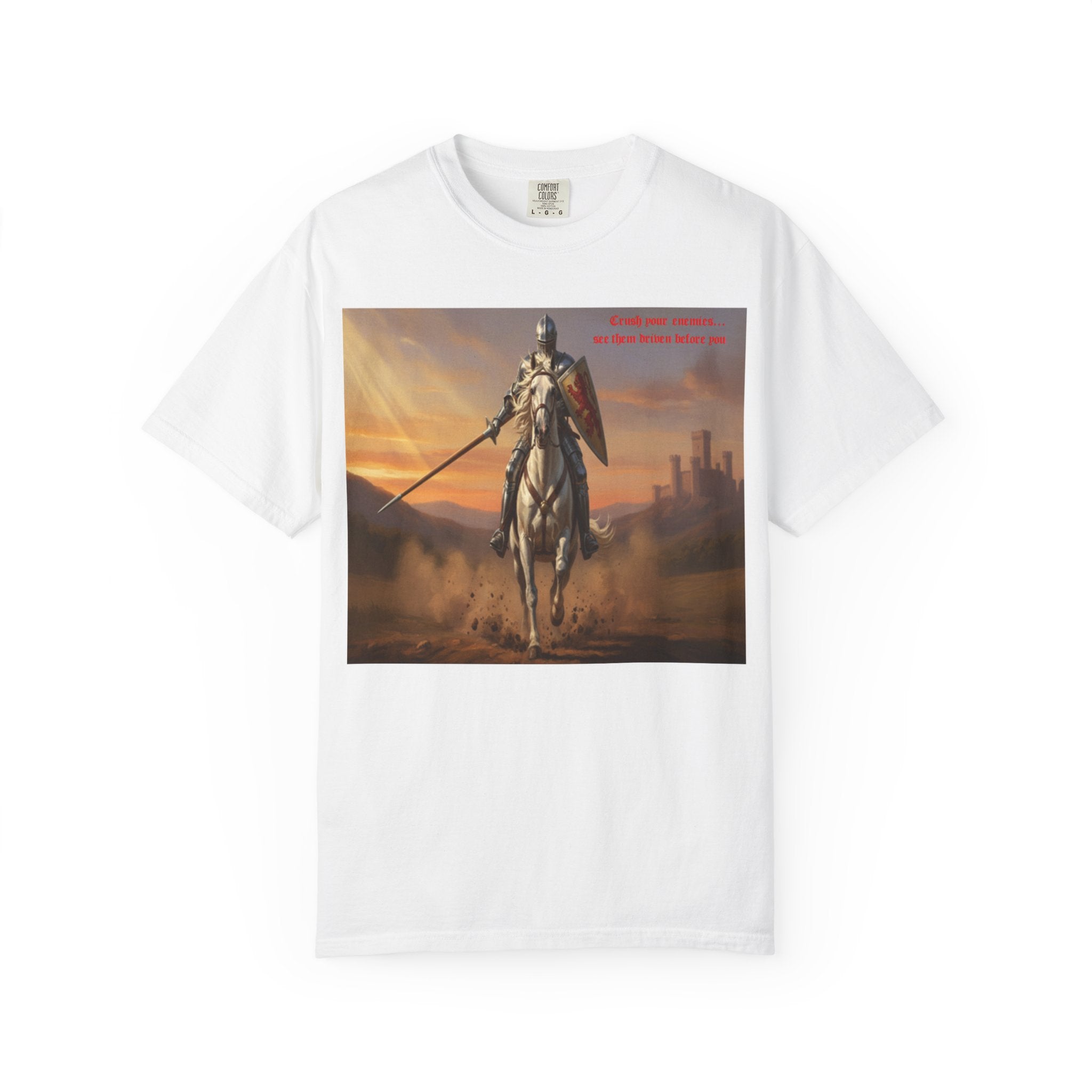 Invincible galloping knight chess T shirt
