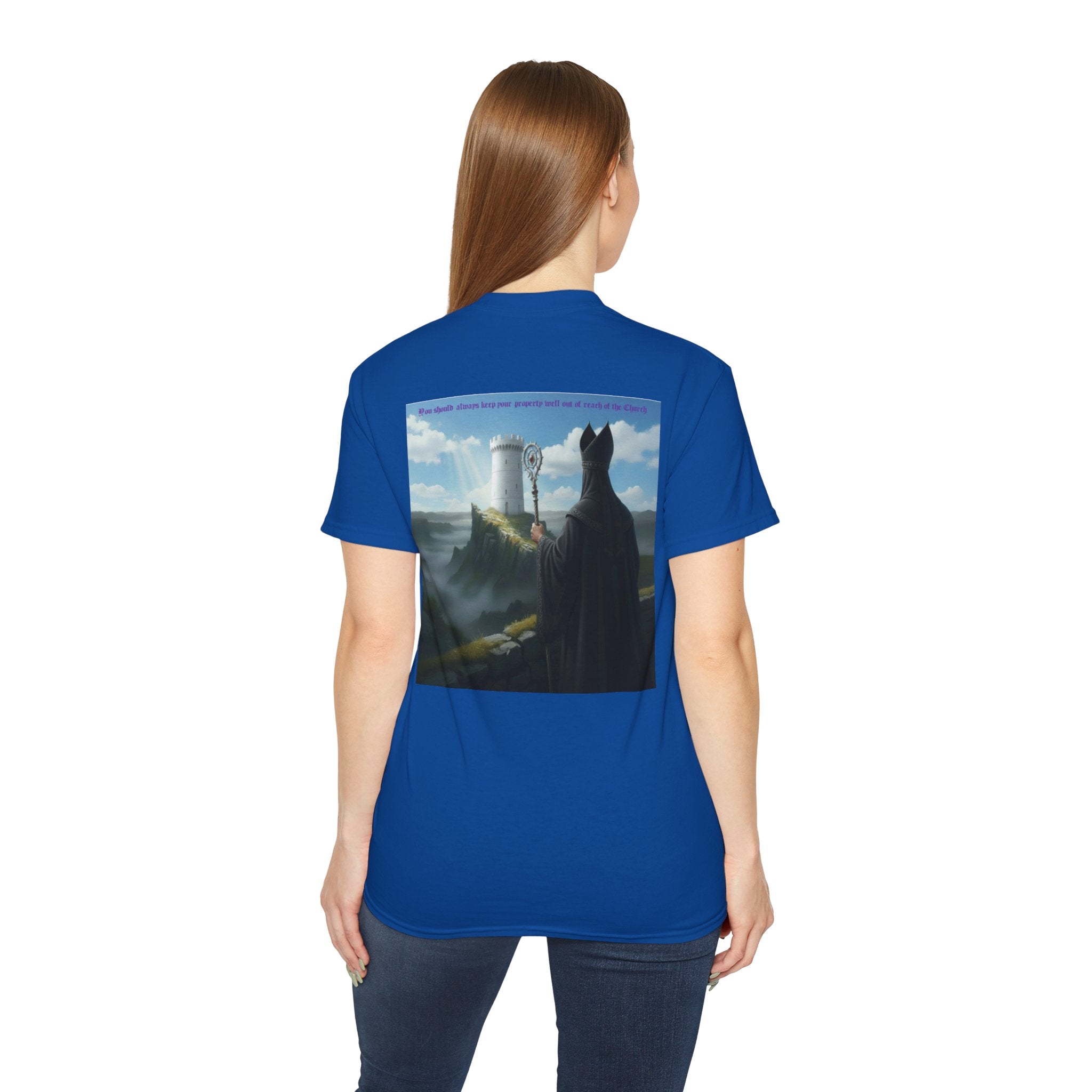 Crafty black  bishop chess joke T shirt