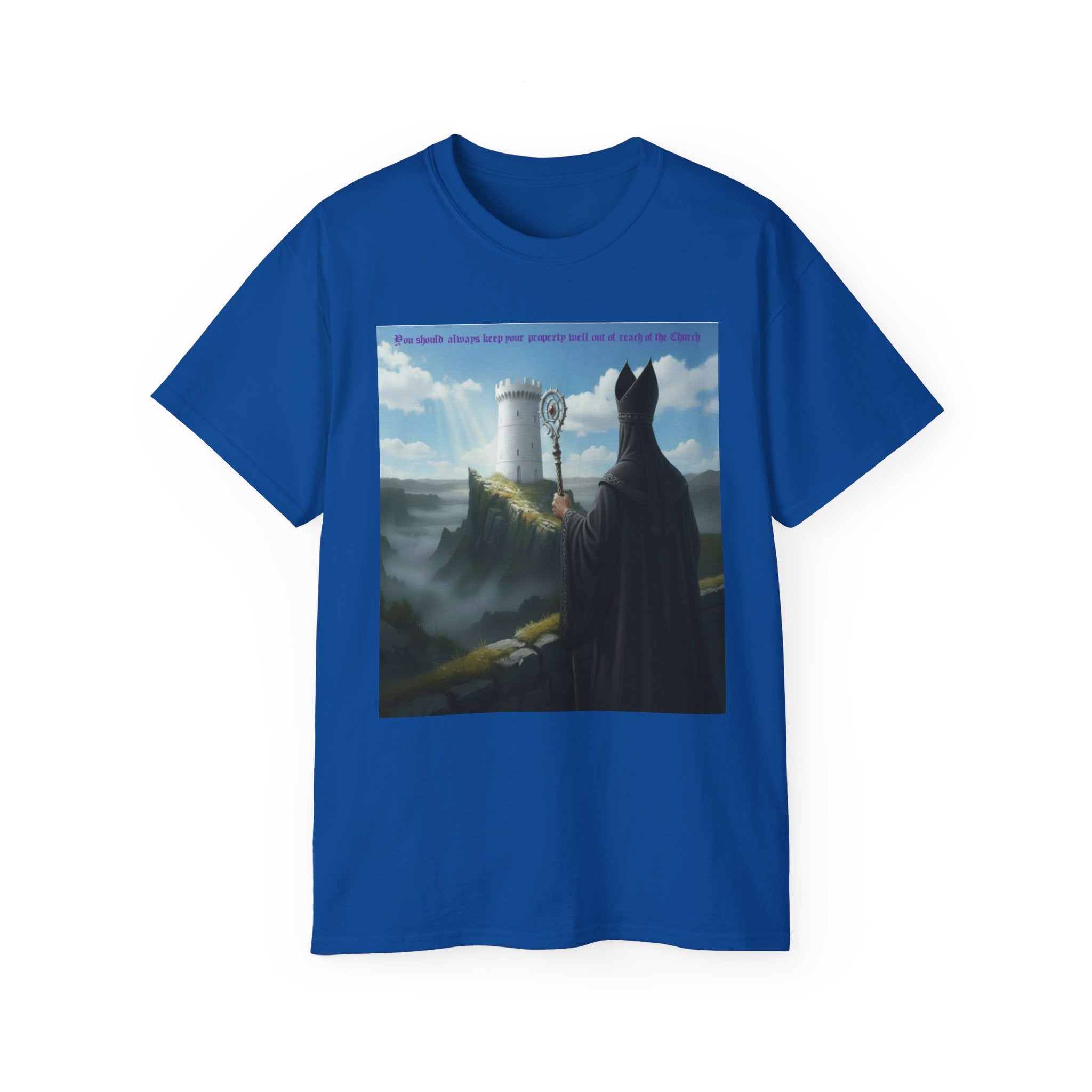 Crafty black  bishop chess joke T shirt