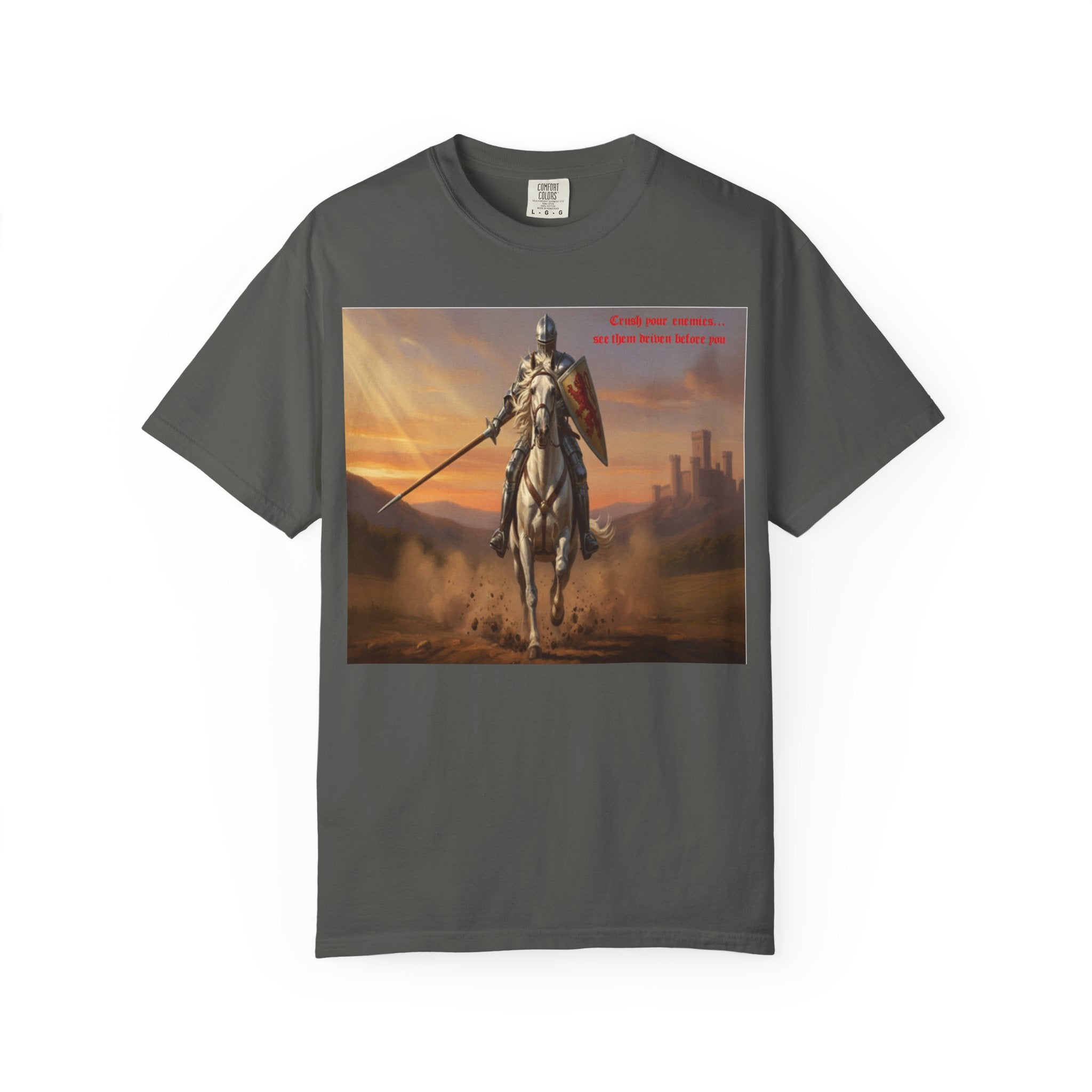 Invincible galloping knight chess T shirt