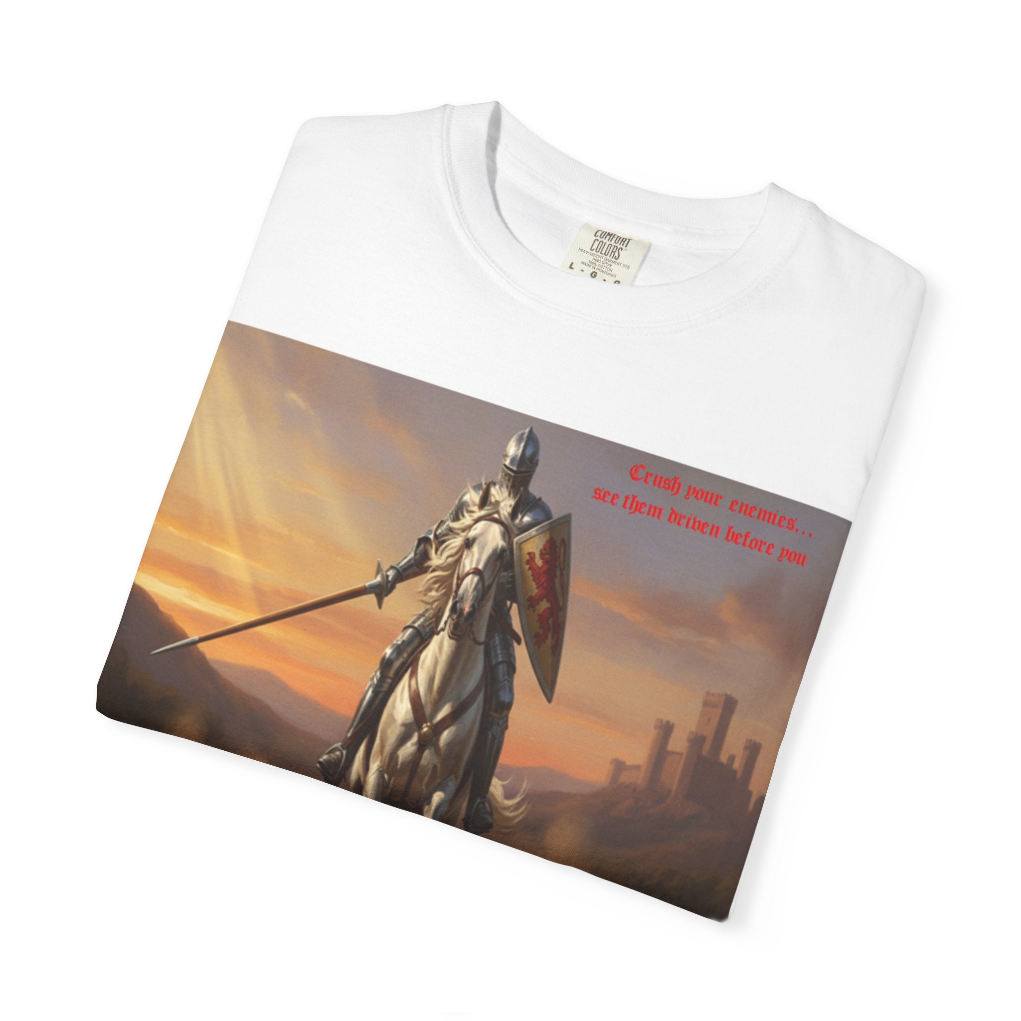 Invincible galloping knight chess T shirt