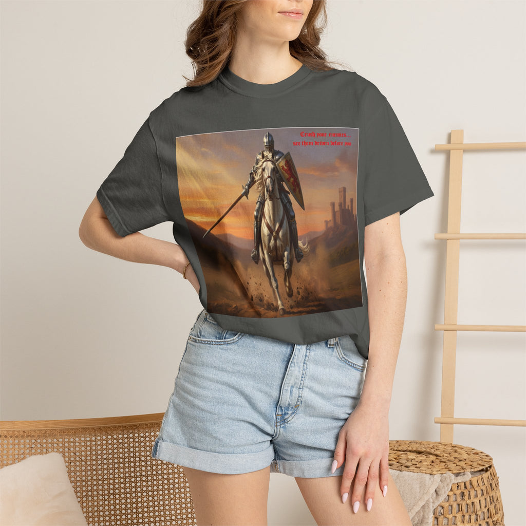 Invincible galloping knight chess T shirt