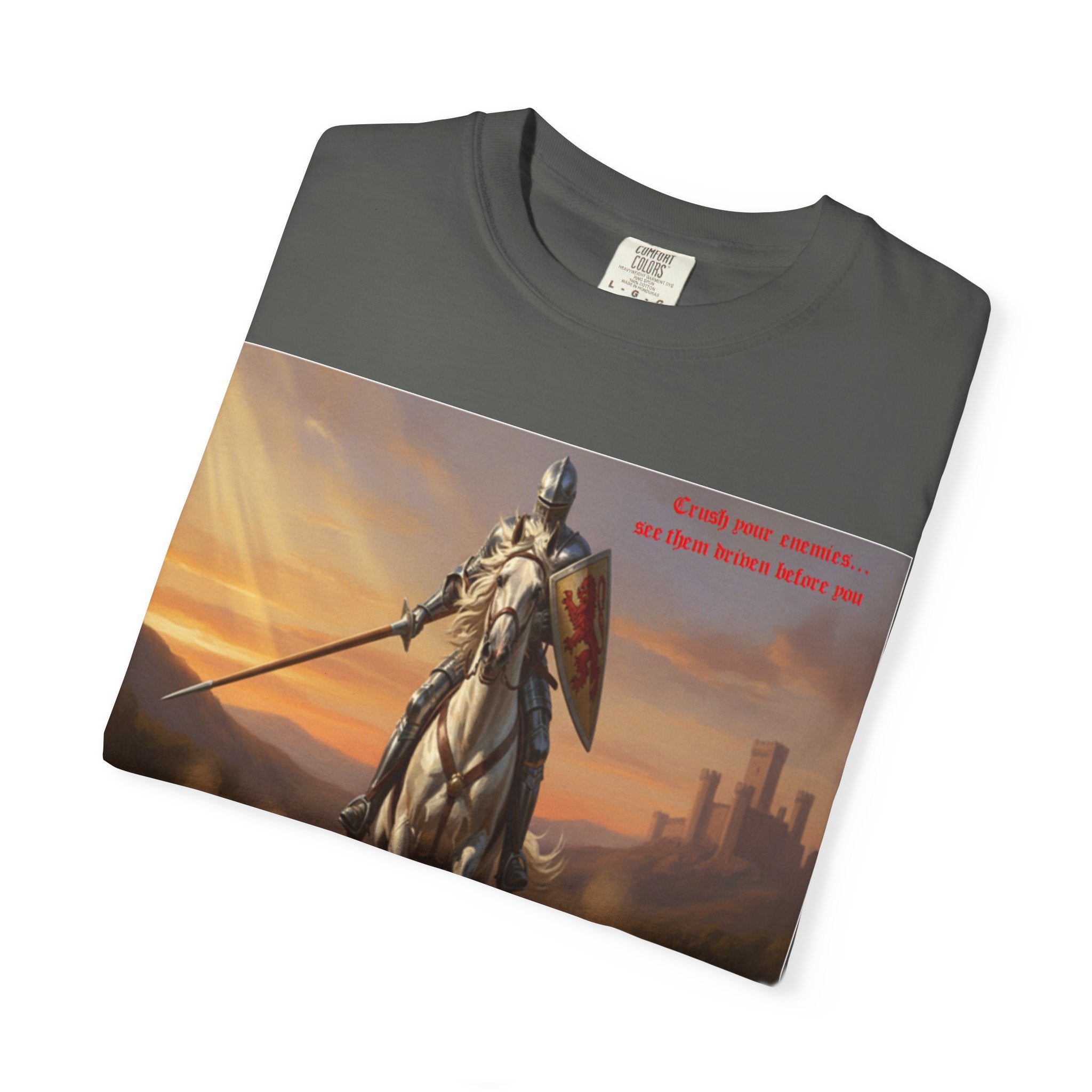 Invincible galloping knight chess T shirt