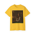 Cunning White Queen — "Would you like a drink?" Gothic Candlelit chess T shirt
