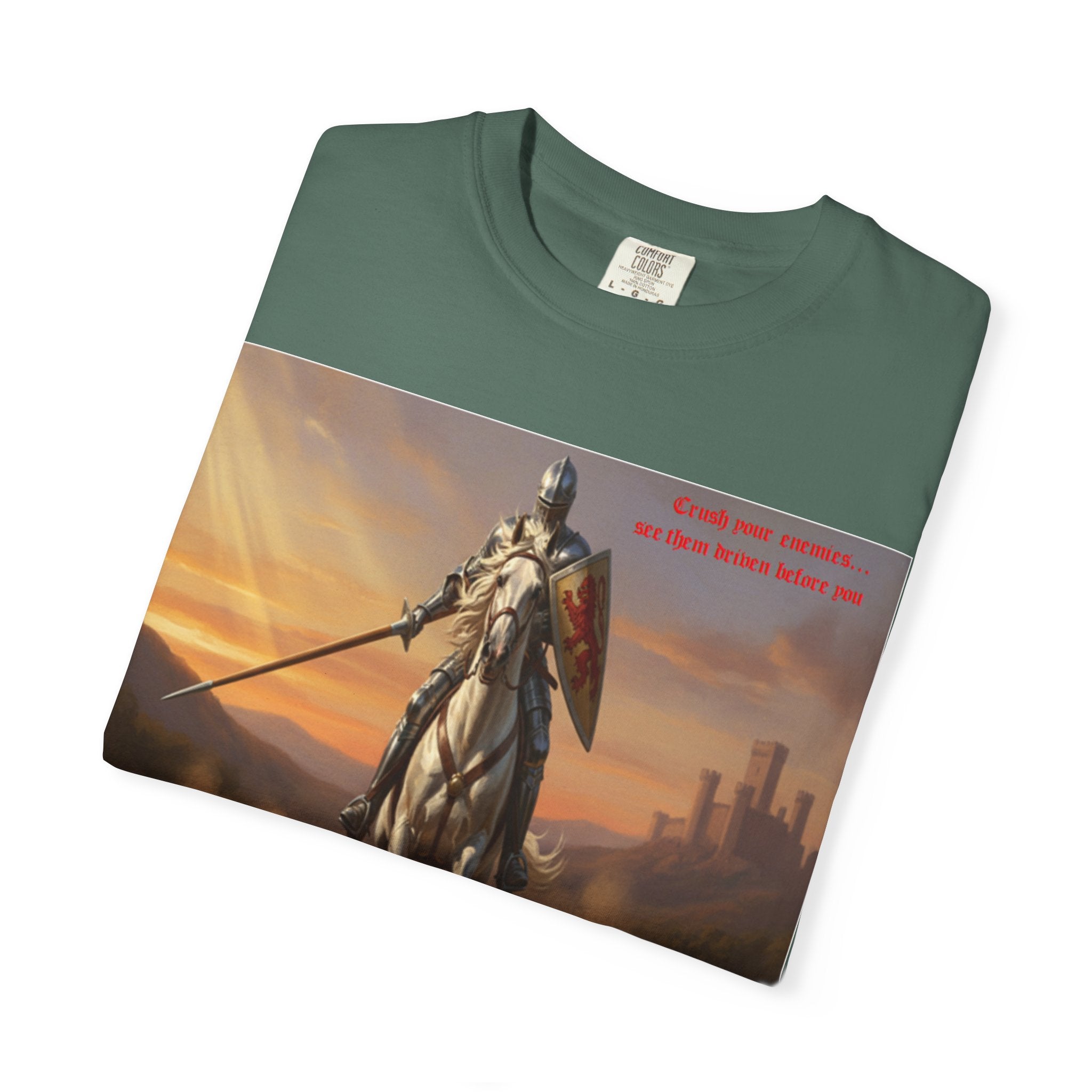 Invincible galloping knight chess T shirt
