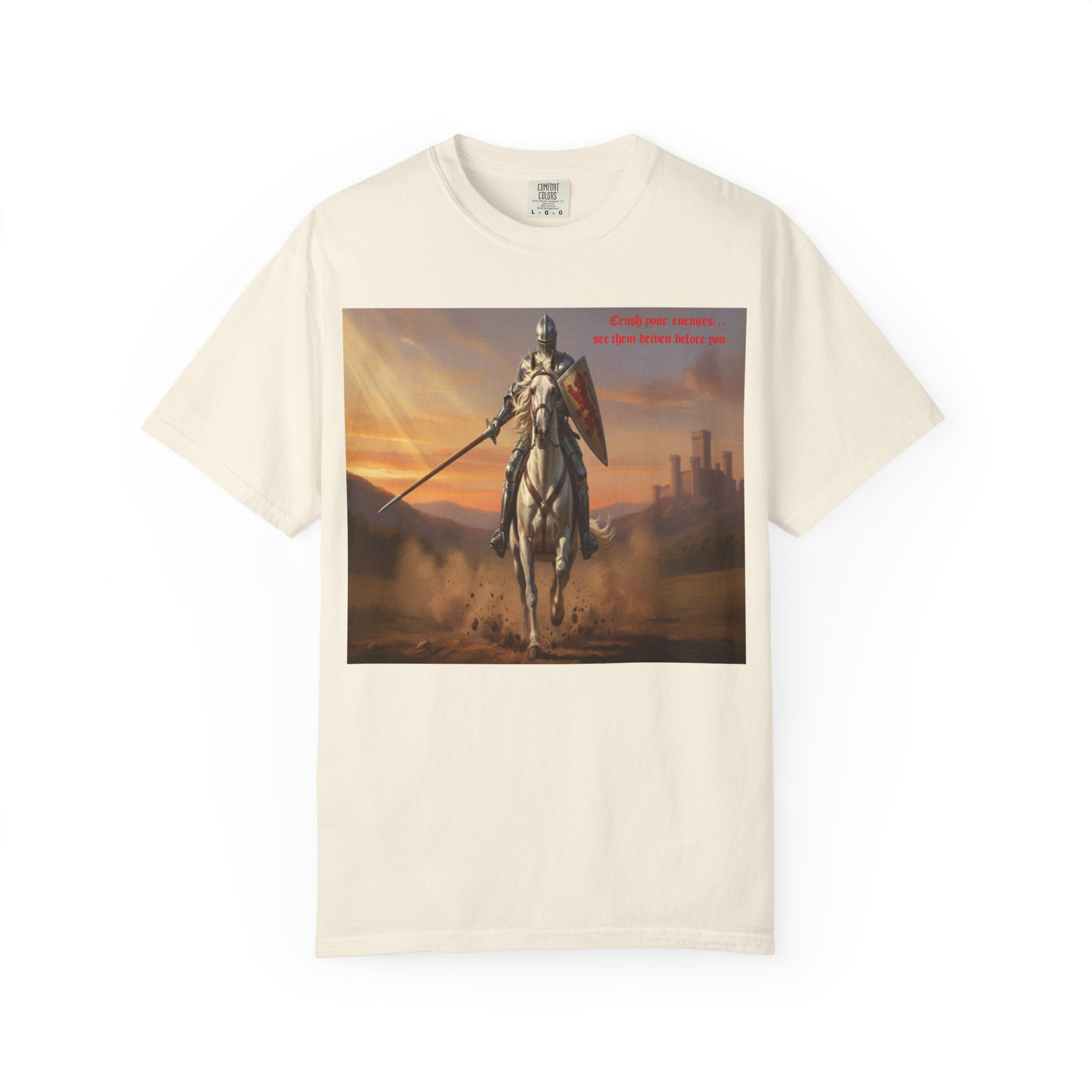 Invincible galloping knight chess T shirt