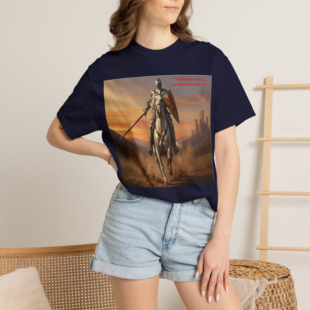 Invincible galloping knight chess T shirt