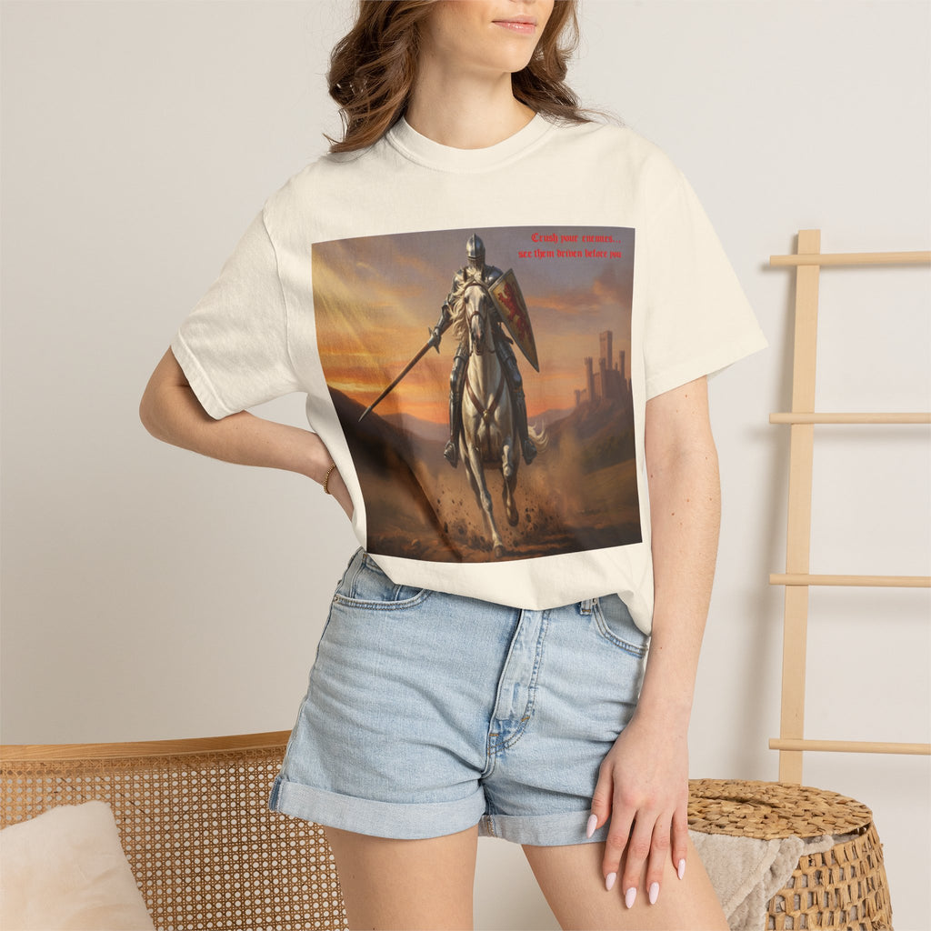 Invincible galloping knight chess T shirt